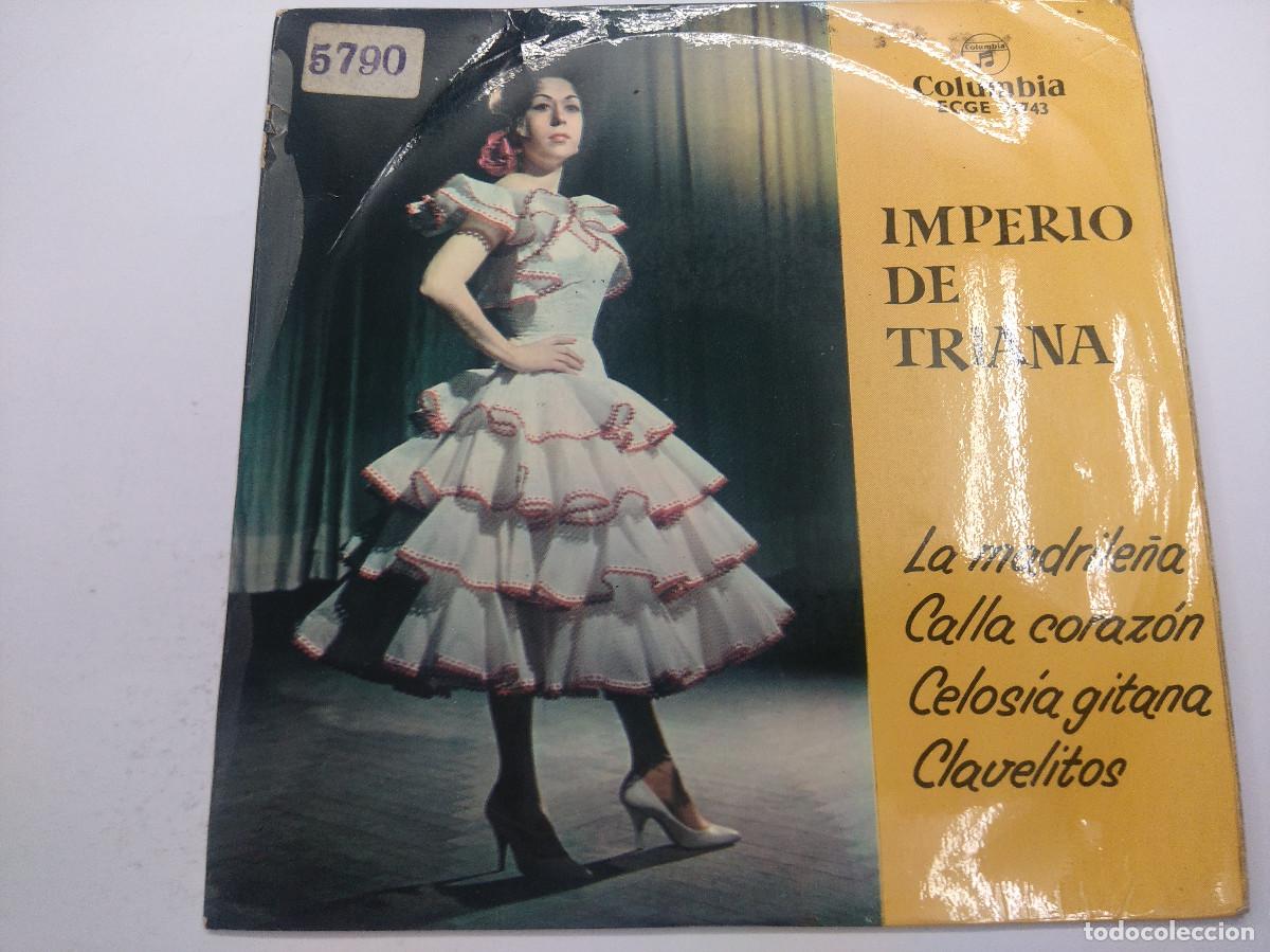 Discos de vinilo: IMPERIO DE TRIANA/LA MADRILE&Ntilde;A/SINGLE. - Foto 1
