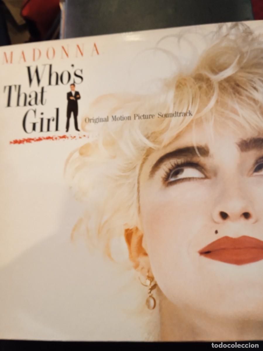 Discos de vinilo: MADONNA- WHO&acute;S THAT GIRL. LP