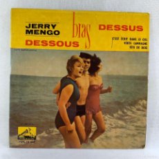 Discos de vinilo: EP JERRY MENGO ET SON ORCHESTRE - BRAS DESSUS BRAS DESSOUS - ESPAÑA - AÑO 1961. Lote 374333929