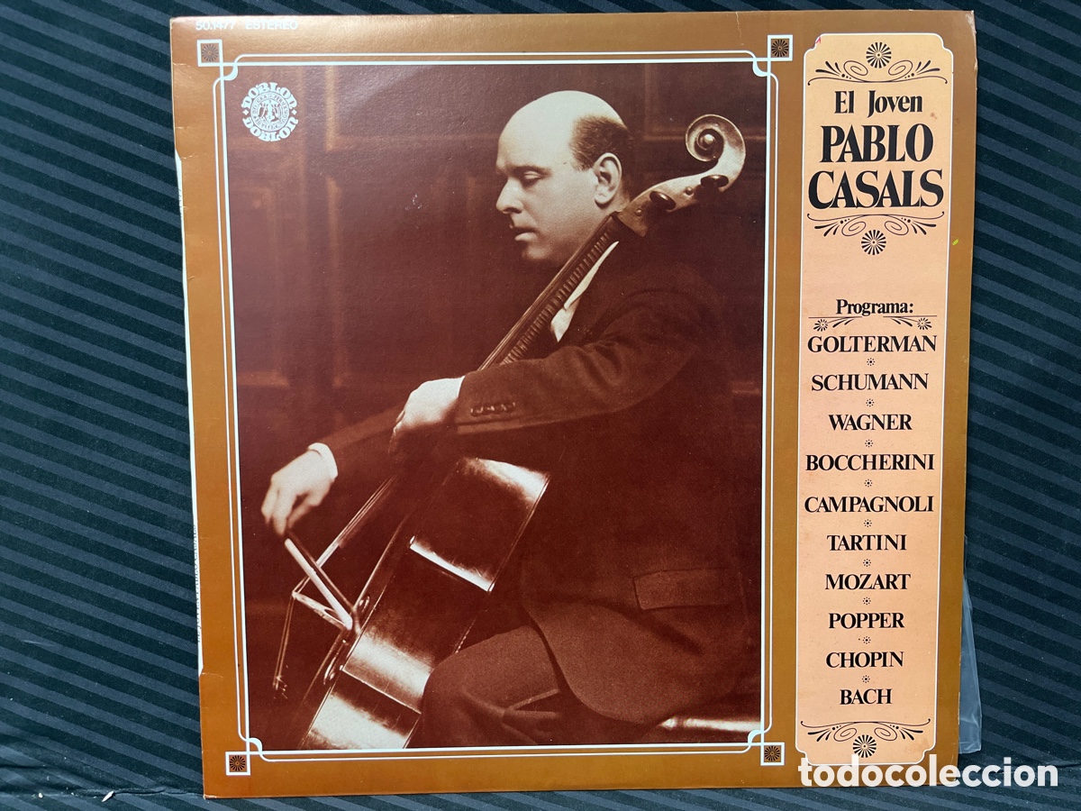 Discos de vinilo: Pablo Casals - El Joven Pablo Casals (LP, Comp) - Foto 1