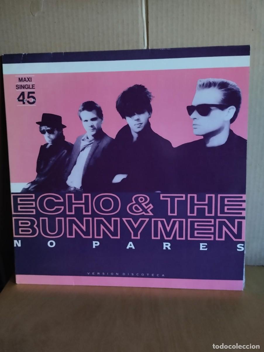 Discos de vinilo: ECHO AND THE BUNNYMEN --- NO PARES - MAXI SINGLE - Foto 1