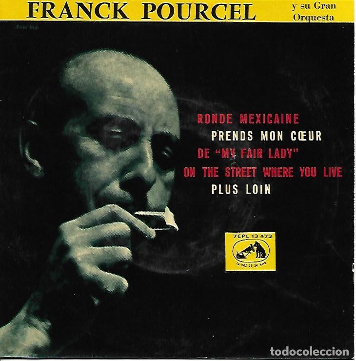 Discos de vinilo: FRANCK POURCEL Y SU GRAN ORQUESTA - ODEON - VINILO ROJO - Foto 1