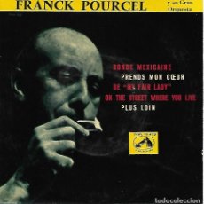 Discos de vinilo: FRANCK POURCEL Y SU GRAN ORQUESTA - ODEON - VINILO ROJO. Lote 374345919