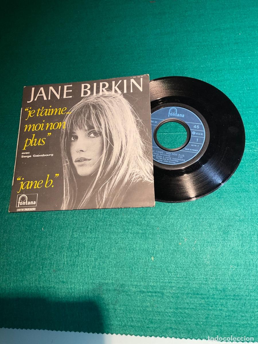 Discos de vinilo: JANE BIRKIN je t aime - Foto 1