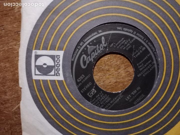 Discos de vinilo: Wings - letem in + beware my love - Foto 1