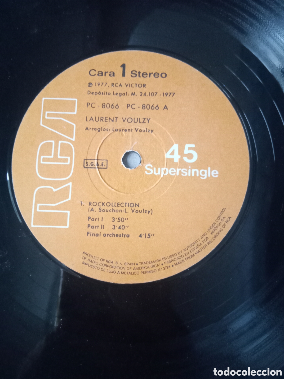 Discos de vinilo: Rockollection Laurent Voulzy - Foto 3