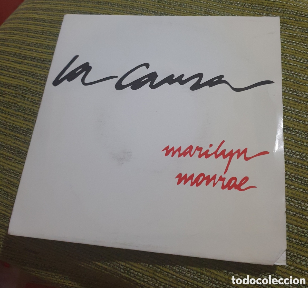 Discos de vinilo: La causa - Marilyn. Con hoja - Foto 1