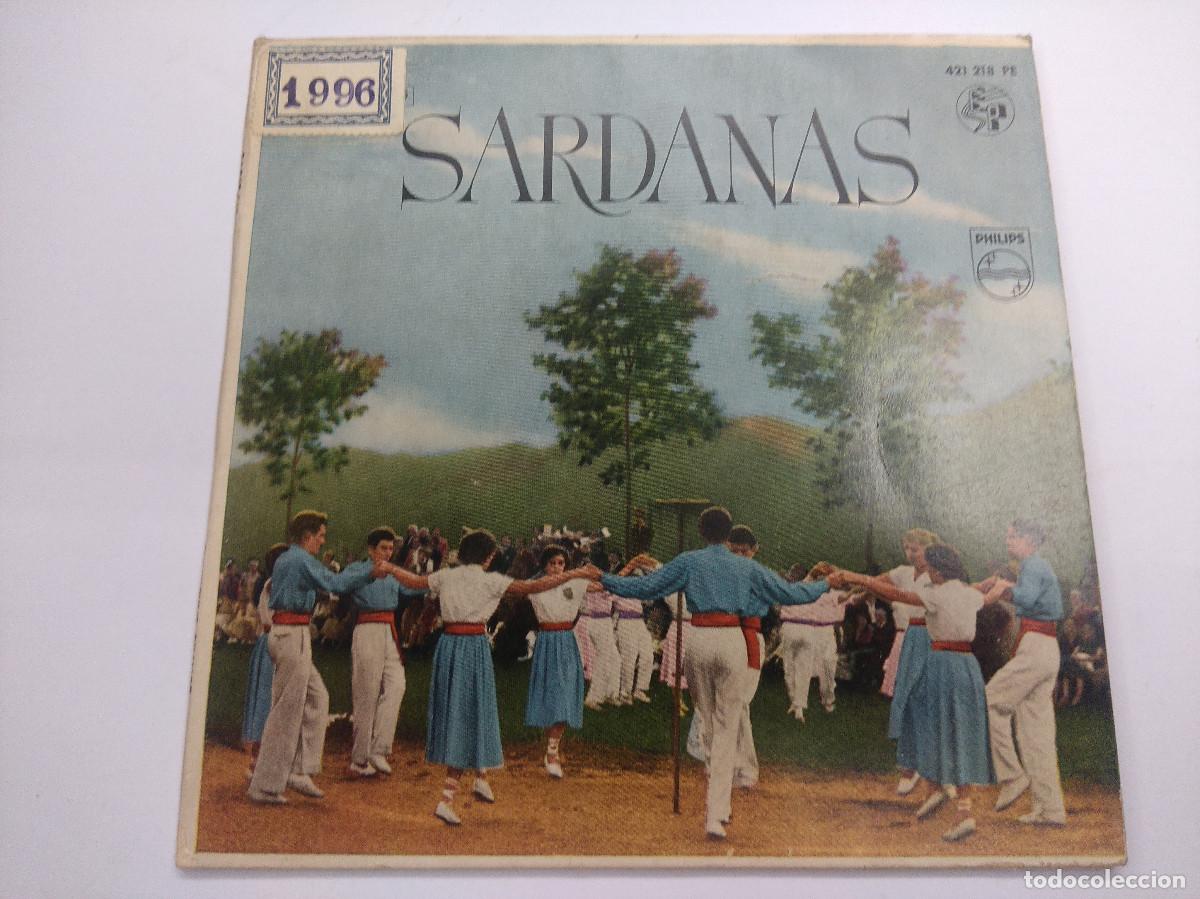 Discos de vinilo: CUATRO SARDANAS DE BOU/COBLA COSTA BRAVA/SINGLE. - Foto 1