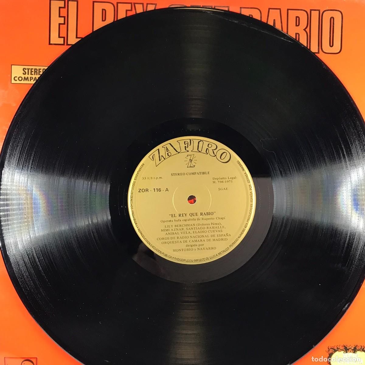 Discos de vinilo: Ruperto Chap&iacute; ● El Rey Que Rabi&oacute; ● VINYL, LP, SPAIN 1971 - Foto 3