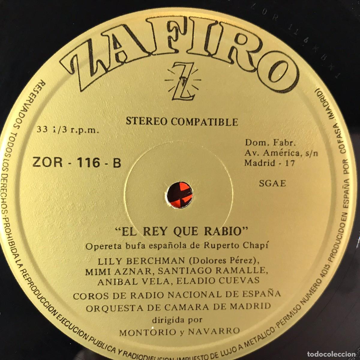 Discos de vinilo: Ruperto Chap&iacute; ● El Rey Que Rabi&oacute; ● VINYL, LP, SPAIN 1971 - Foto 10