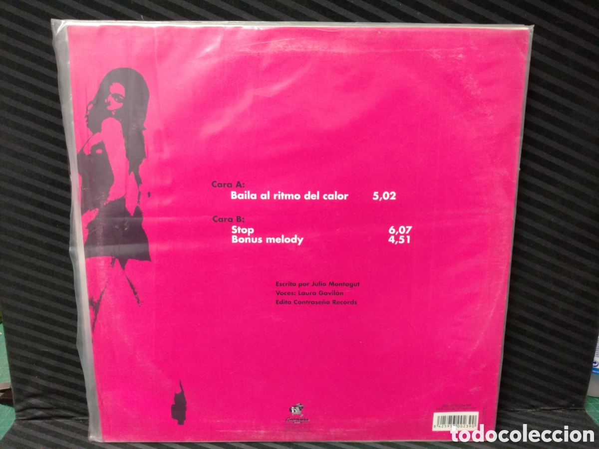 Discos de vinilo: J.V.M.D. - Baila Al Ritmo Del Calor (12&rdquo;, Maxi) - Foto 2