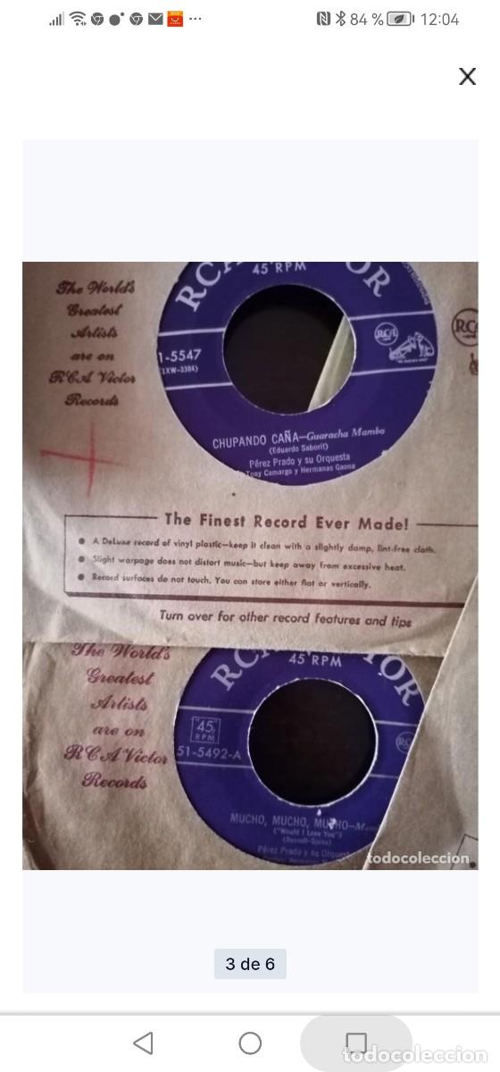 Discos de vinilo: Caja con 25 discos RCA VICTOR RECORD - Foto 3