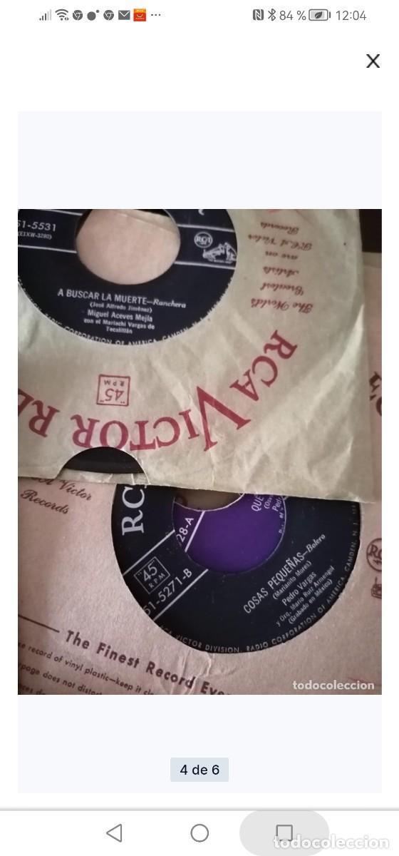 Discos de vinilo: Caja con 25 discos RCA VICTOR RECORD - Foto 4
