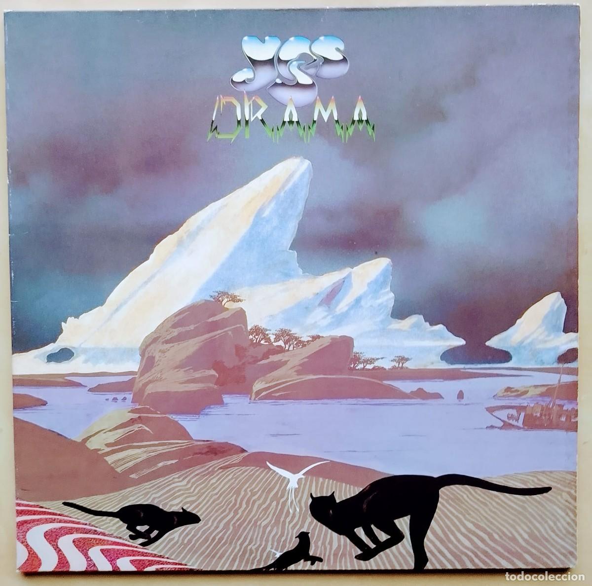 Discos de vinilo: YES - DRAMA - LP 1980 GERMANY -GATEFOLD - Foto 1