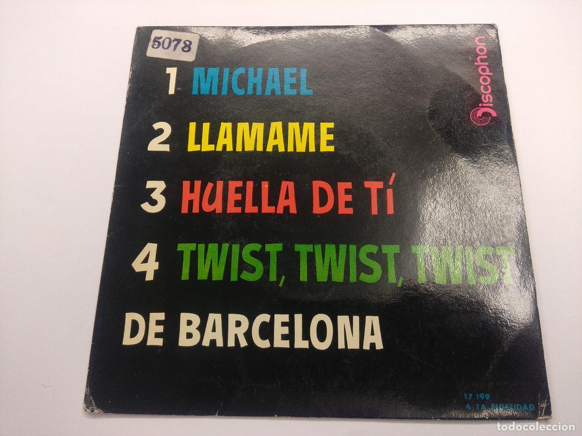 Discos de vinilo: LOS 4 DE BARCELONA/MICHAEL/SINGLE. - Foto 1