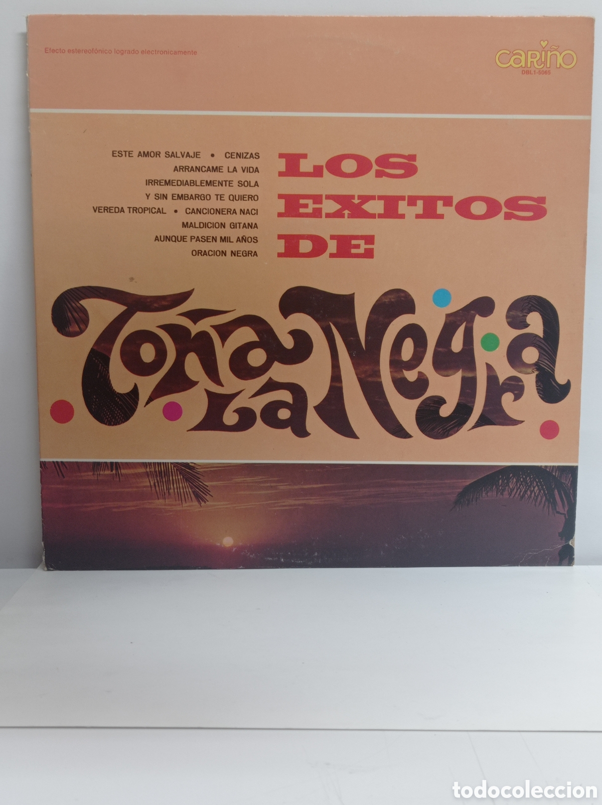 Discos de vinilo: TO&Ntilde;A LA NEGRA, LOS EXITOS DE... (CARI&Ntilde;O RCDS.) - Foto 1