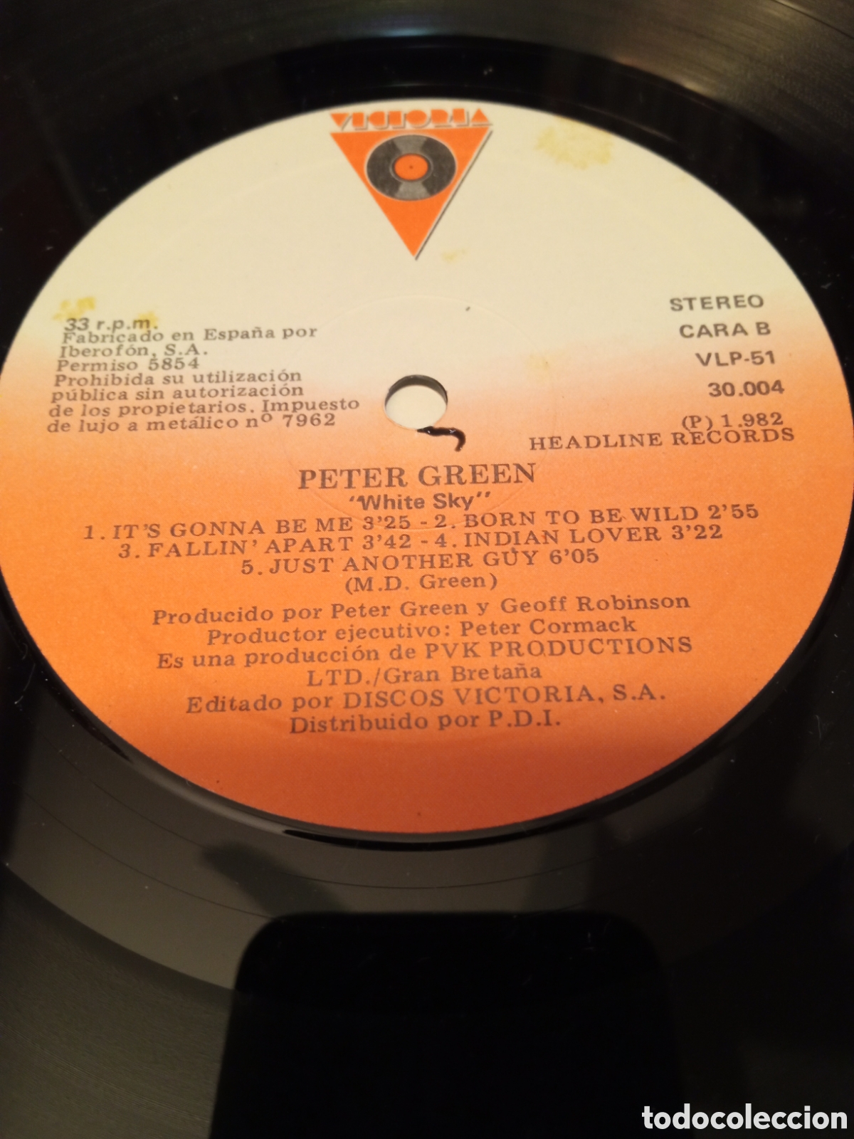 Discos de vinilo: Peter Green - White Sky Vinilo Lp - Foto 3