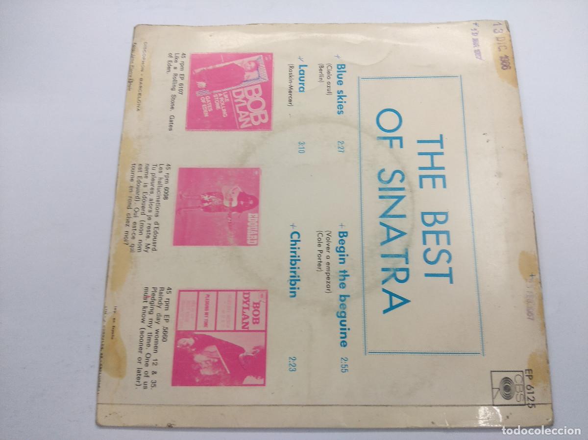 Discos de vinilo: THE BEST OF SINATRA/SINGLE. - Foto 3