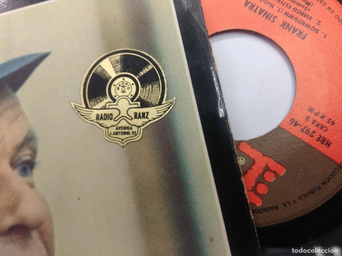 Discos de vinilo: FRANK SINATRA/EXTRA&Ntilde;OS EN LA NOCHE/SINGLE. - Foto 2