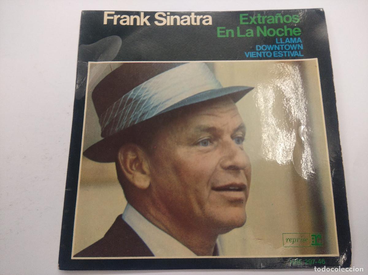 Discos de vinilo: FRANK SINATRA/EXTRA&Ntilde;OS EN LA NOCHE/SINGLE. - Foto 1