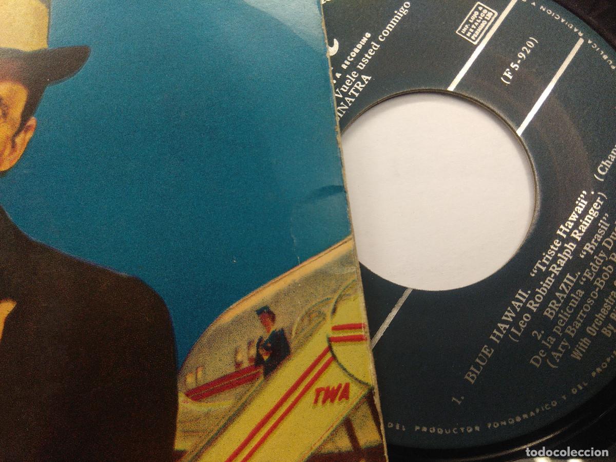 Discos de vinilo: FRANK SINATRA/BLUE HAWAII/SINGLE. - Foto 2