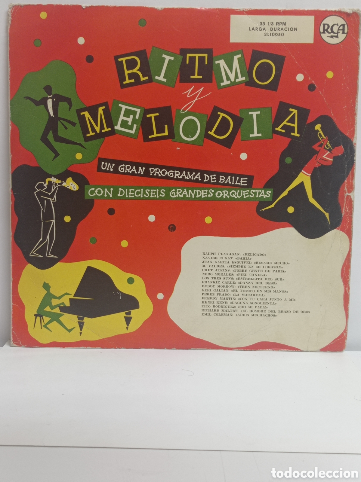Discos de vinilo: VV.AA. RITMO Y MELODIA (RCA 195?) - Foto 1