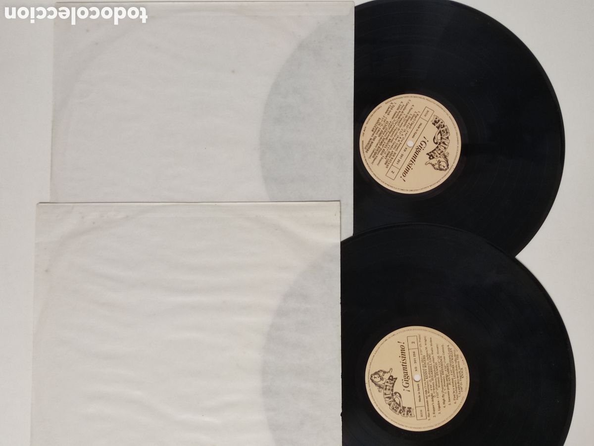 Discos de vinilo: Various &ndash; &iexcl;&iexcl;Gigantisimo!! - Ariola &ndash; XD-301 250 - 1980 - Foto 4