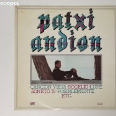 Discos de vinilo: PATXI ANDIÓN – PATXI ANDIÓN - GRAMUSIC – GM-639 - 1977