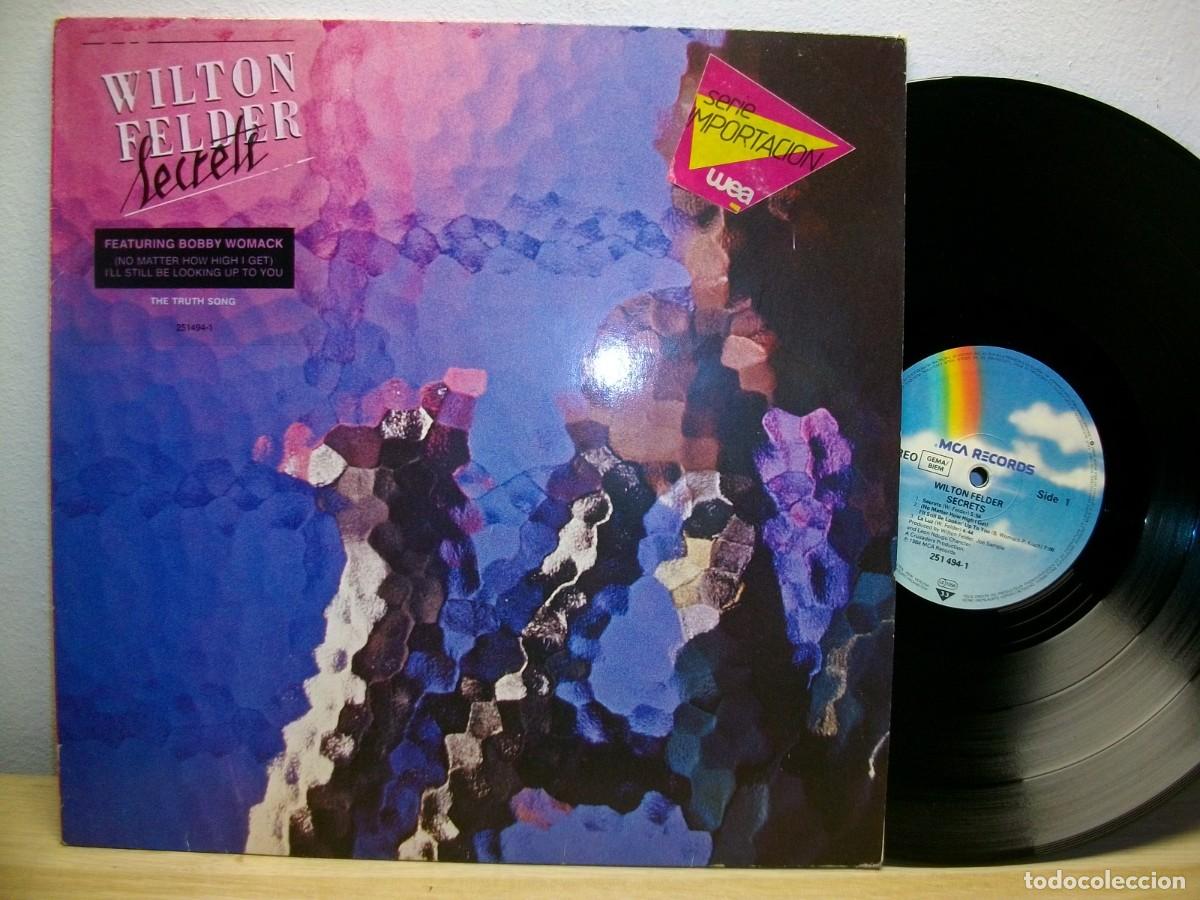 Discos de vinilo: Wilton Felder Featuring Bobby Womack &ndash; Secrets LP - Foto 1