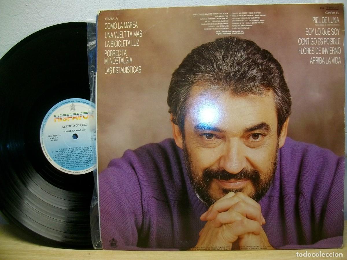 Discos de vinilo: Alberto Cortez &ndash; Como La Marea LP - Foto 2