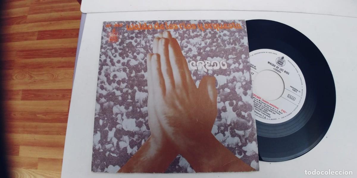 Discos de vinilo: WALDO DE LOS RIOS-SINGLE CREDO - Foto 1