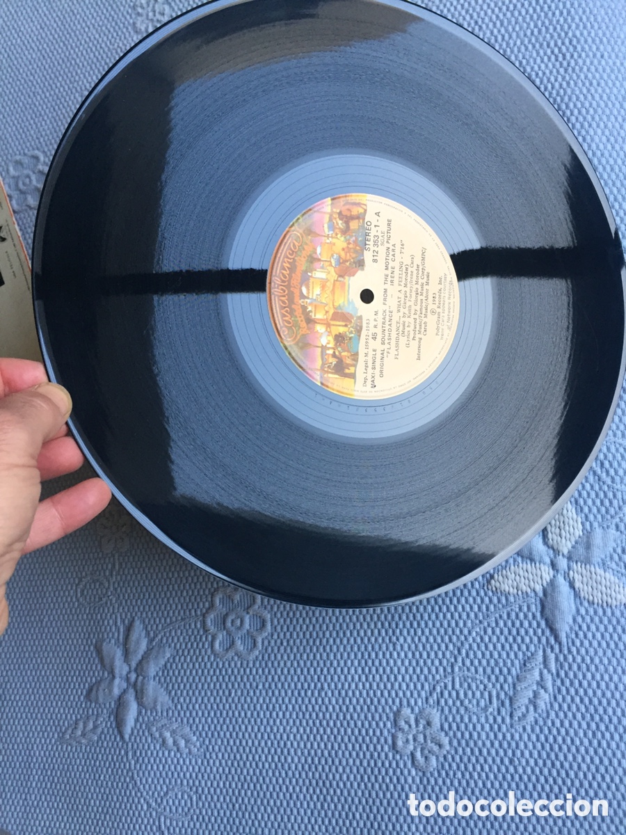Discos de vinilo: Irene Cara - Flashdance / MAXI - Foto 9