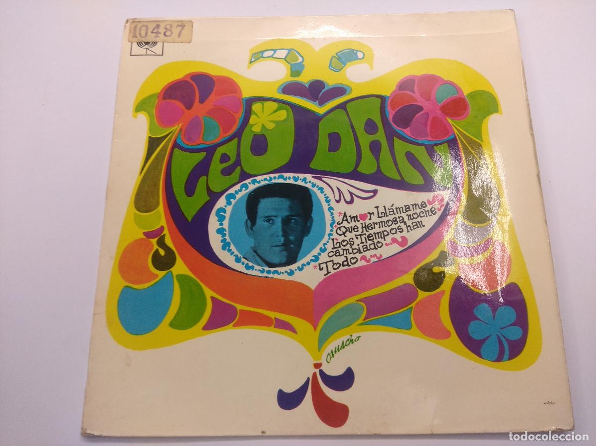 Discos de vinilo: LEO DAN/AMOR LLAMAME/SINGLE. - Foto 1