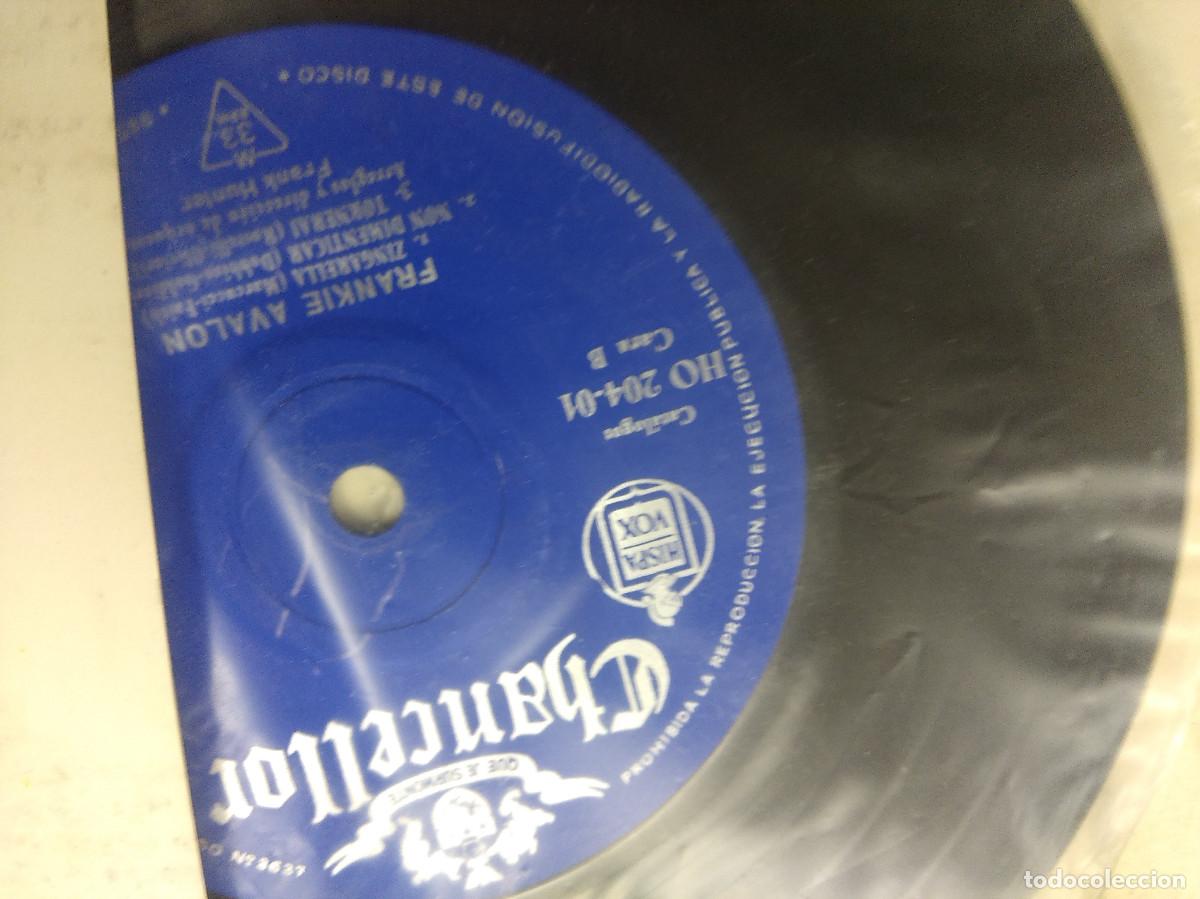 Discos de vinilo: FRANKIE AVALON/EN ITALIA/SINGLE MICRO LP 6 CANCIONES. - Foto 3