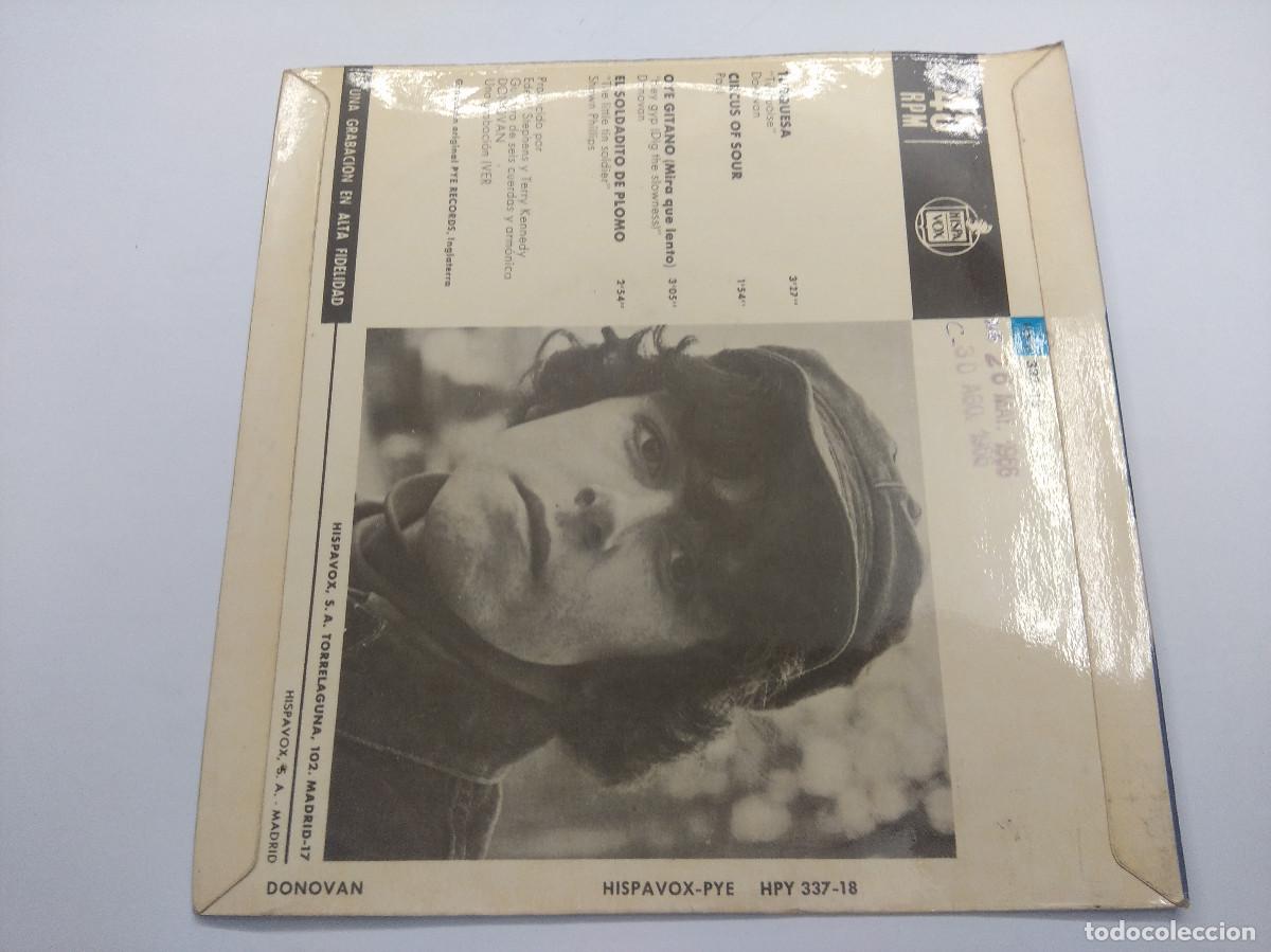 Discos de vinilo: DONOVAN/TURQUESA/SINGLE. - Foto 3