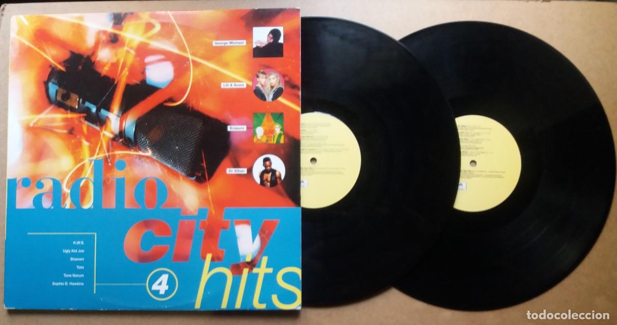 Discos de vinilo: RADIO CITY HITS 4 / DOBLE LP - Foto 1