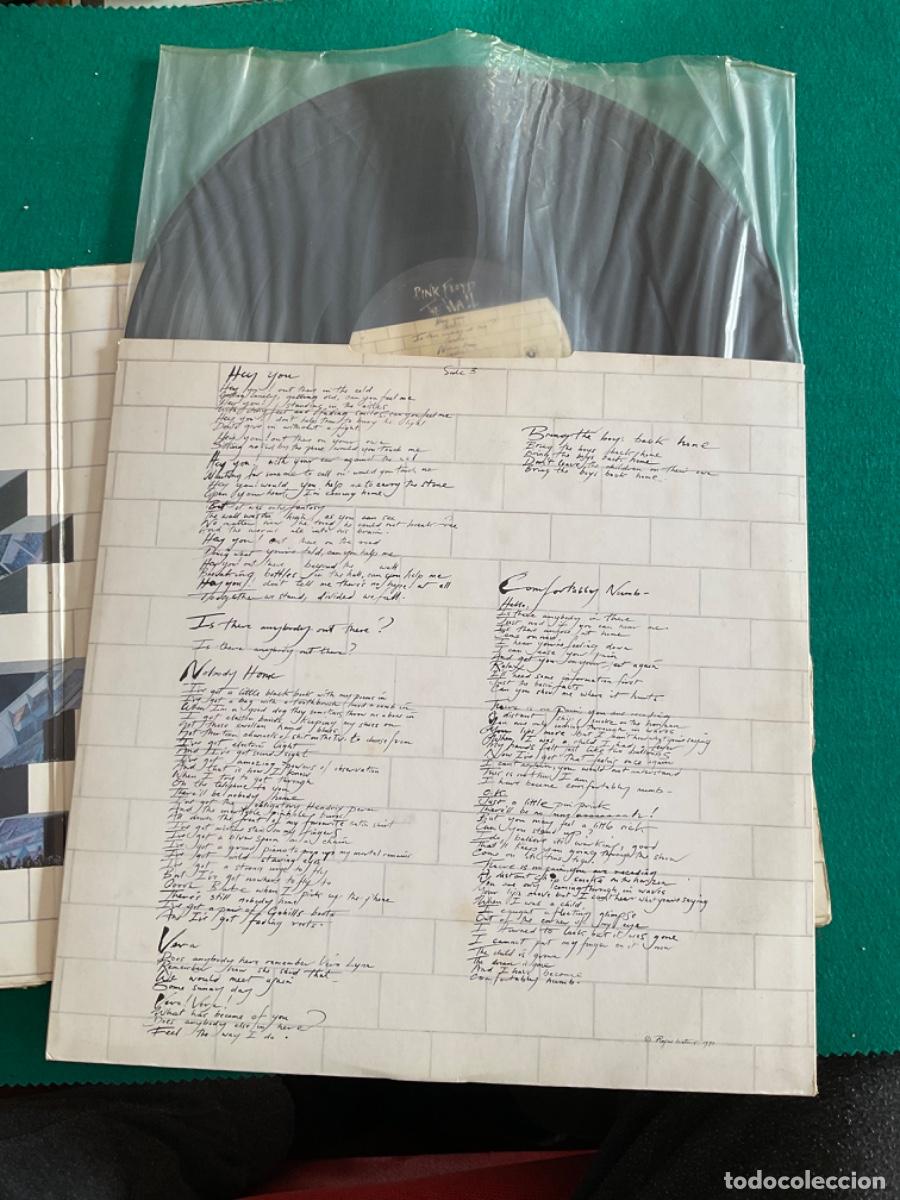 Discos de vinilo: pink floyd the wall 1979 Lp doble - Foto 5