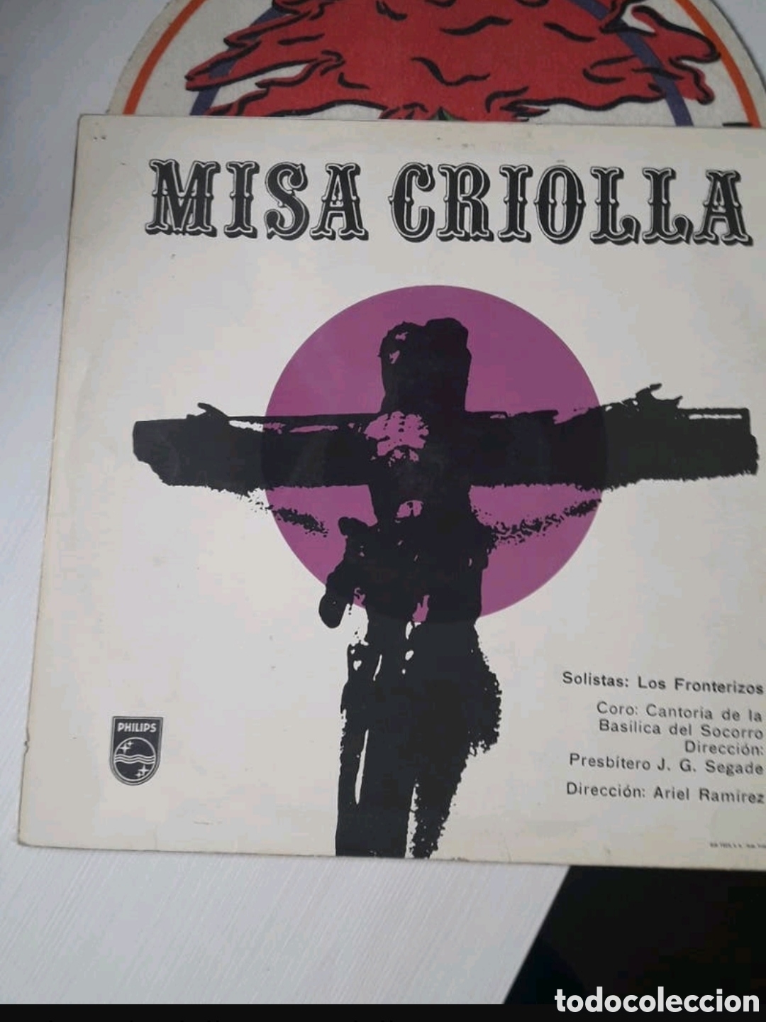 Discos de vinilo: Lp Misa Luba. Misa Criolla - Foto 2