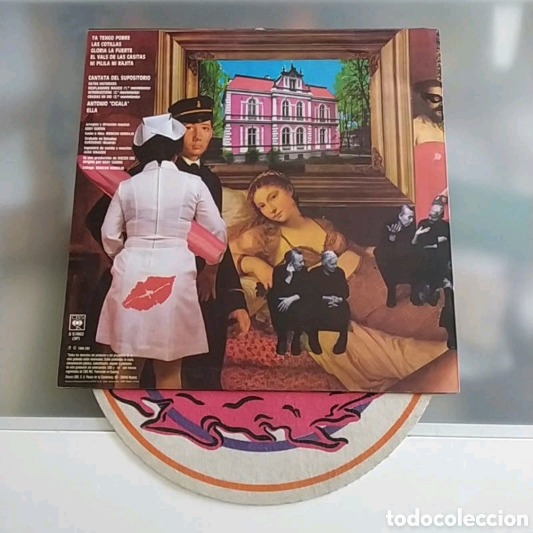 Discos de vinilo: Lp Moncho Borrajo. Monchorradas - Foto 2