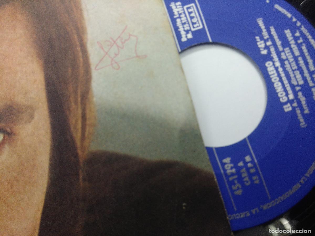 Discos de vinilo: RAPHAEL/EL GONDOLERO/SINGLE. - Foto 2