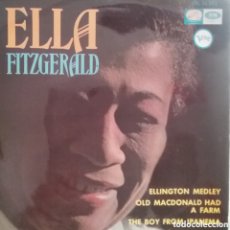 Discos de vinilo: ELLA FITZGERALD. EP. SELLO LA VOZ DE SU AMO. EDITADO EN ESPAÑA. AÑO 1966