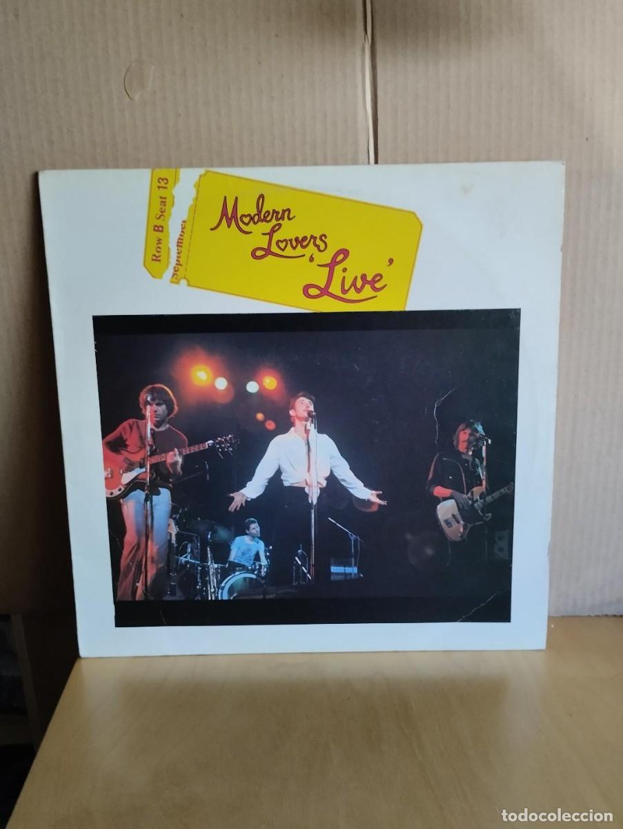 Discos de vinilo: MODERN LOVERS ------ LIVE - Foto 1