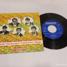 Discos de vinilo: LOS SIREX / LA ESCOBA+ 3 / EP - VERGARA-1965 / MBC. ***/***