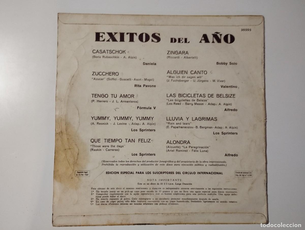 Discos de vinilo: &Eacute;xitos Del A&ntilde;o. 10&rdquo;. PERGOLA. LOS SPRINTERS. PEDIDO M&Iacute;NIMO 5&euro; - Foto 2