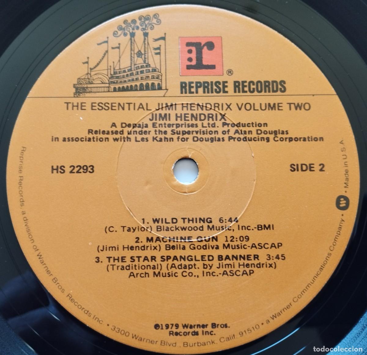 Discos de vinilo: JIMI HENDRIX The Essential Jimi Hendrix Volume Two ORIGINAL LP + SINGLE - Foto 4