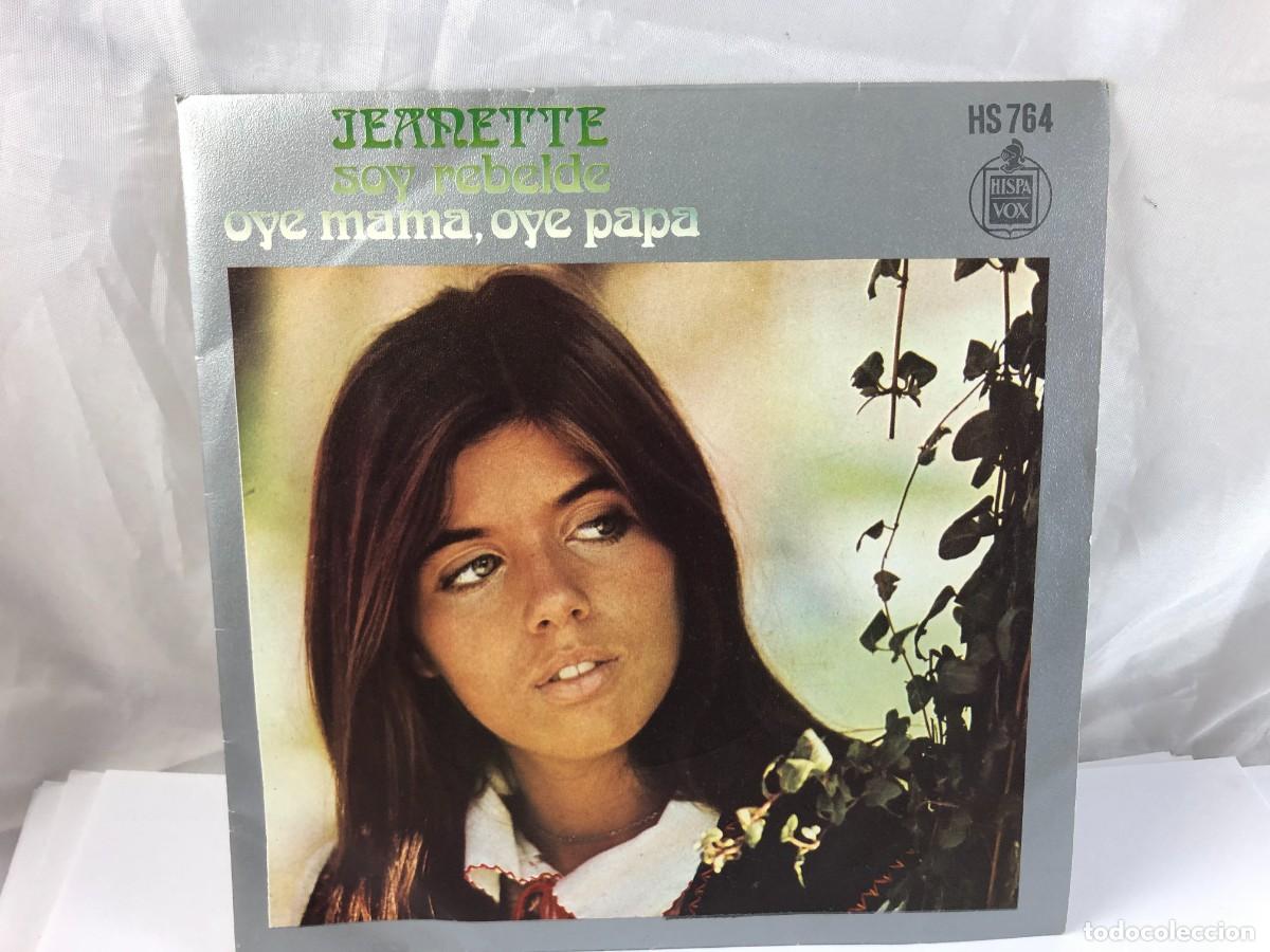 Discos de vinilo: JEANETTE. SOY REBELDE. HISPAVOX 1971 - Foto 2