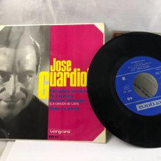 Discos de vinilo: JOSE GUARDIOLA - EXTRAÑOS EN LA NOCHE - EP 1966 - VERGARA. Lote 374725489