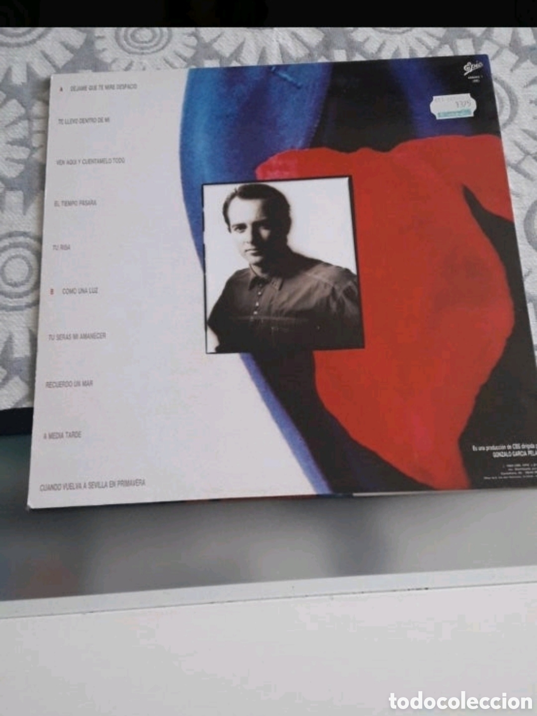 Discos de vinilo: Lp Jos&eacute; Manuel Soto. C&oacute;mo una Luz - Foto 2