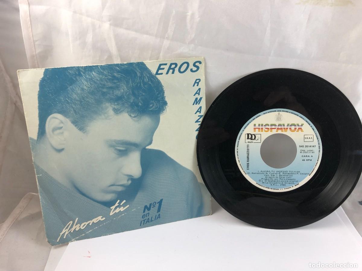 Discos de vinilo: Eros Ramazzotti ahora tu 1986 - Foto 1