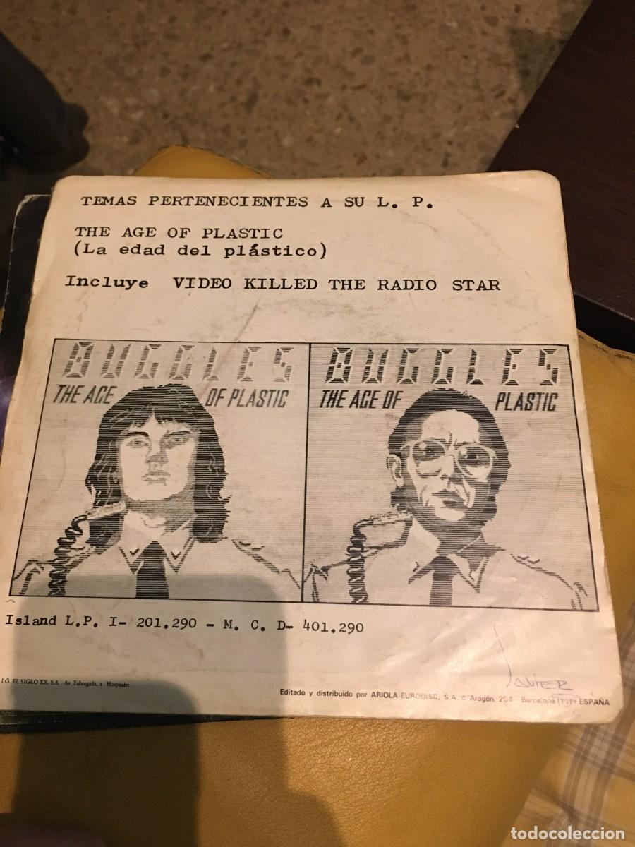Discos de vinilo: The Buggles &lrm;&ndash; The Plastic Age = La Edad Del Plastico - Foto 2